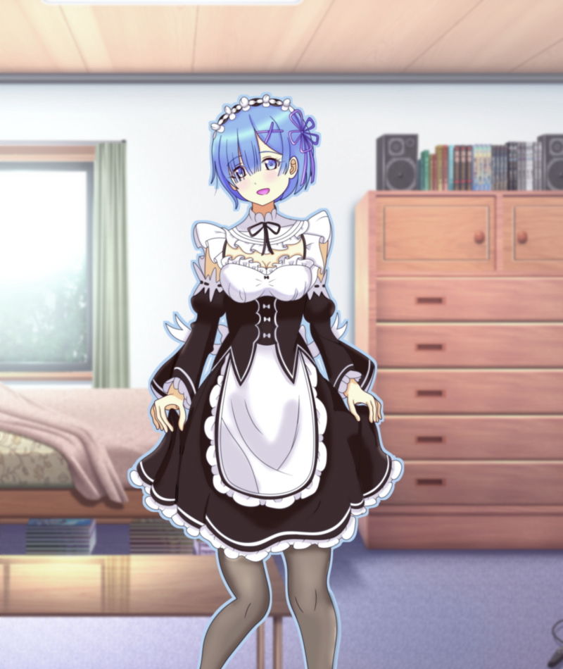 サンプル画像1:異世界からメイドがやってきた。(ビッグスリック) [d_146553]