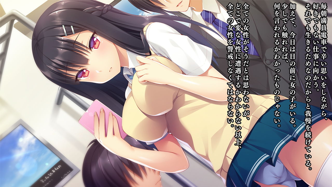 サンプル画像1:痴漢冤罪の復讐(じゃこネギさらだ) [d_146771]