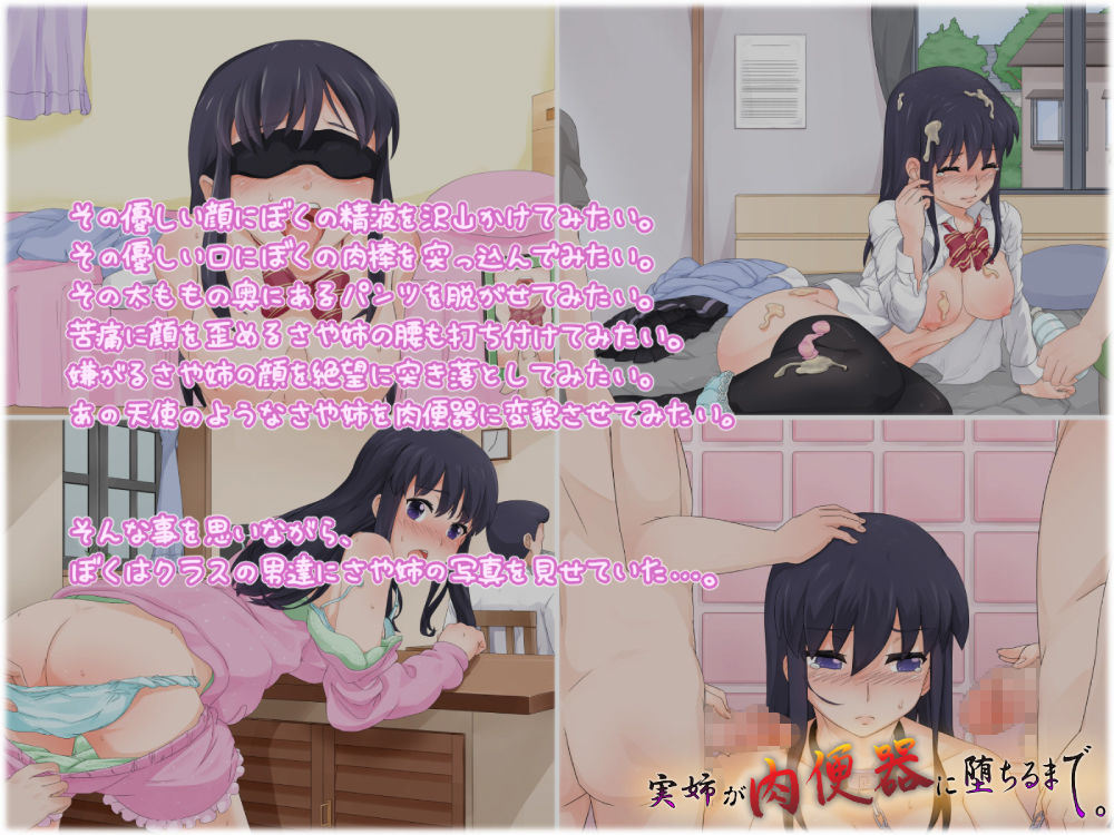 サンプル画像2:実姉が肉便器に堕ちるまで。(まるみ亭) [d_146889]