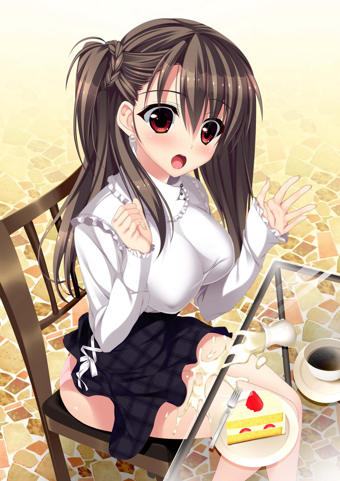 サンプル画像1:彼女が積極的すぎて困るイラスト集準備号(GRANDCROSS) [d_147256]