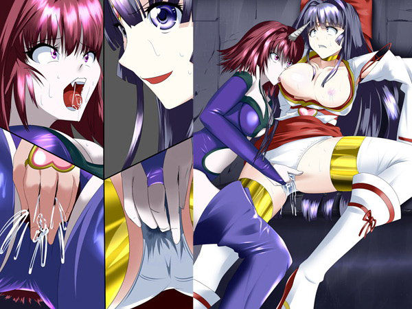 サンプル画像4:正義のヒロイン 聖巫女 天音2(妄想PushOn) [d_147624]