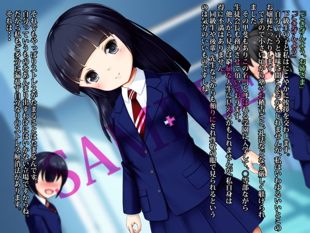 サンプル画像1:お嬢様のヒミツ(NamelessZero) [d_147818]