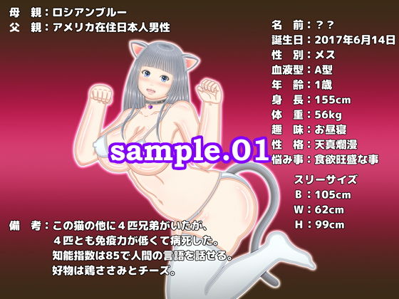 サンプル画像1:鬼淵性猫遊戯 ～鬼渕煌叡のねこあそび～(鳳光雲) [d_148495]