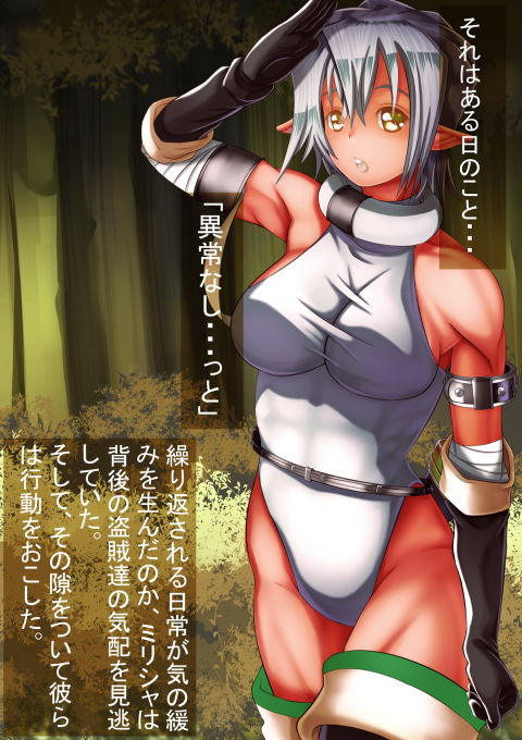 サンプル画像1:森の番人ミリシャ(汁メロン) [d_149194]