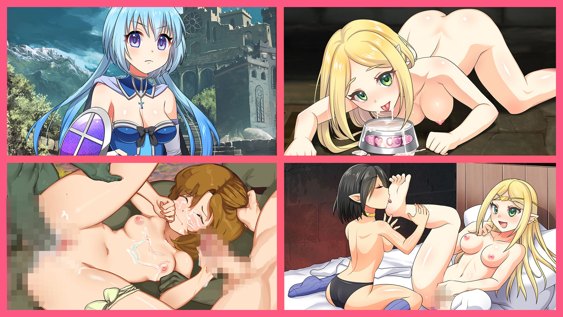 サンプル画像2:スレイブ・ロード つんでれエルフ調教日記VOl.1(Bad Apple Games) [d_149479]