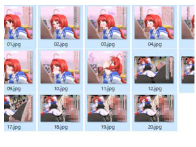 サンプル画像4:丸呑み、ひょっとこフェラアクメなどのCG集(イロアミソギ) [d_150714]