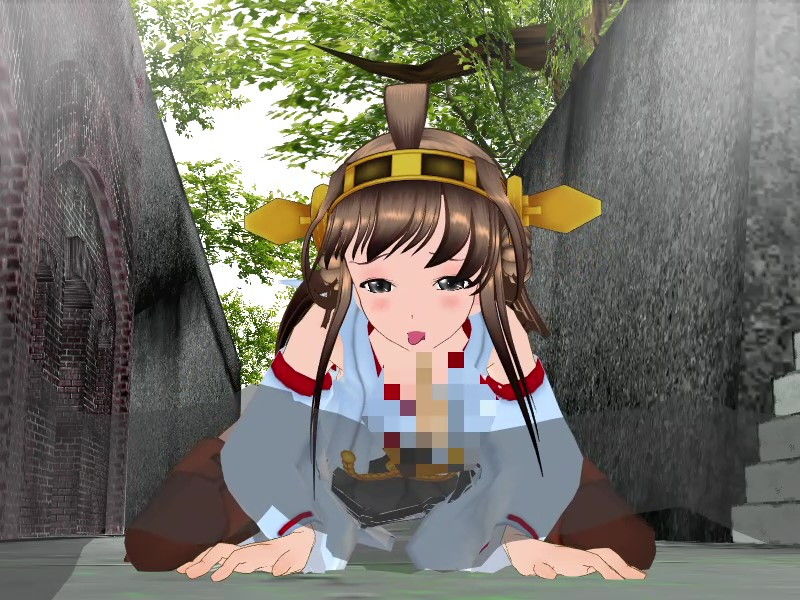 サンプル画像1:提督LOVE金剛ムービー(風車F) [d_150761]