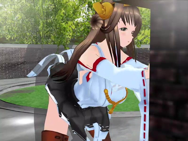 サンプル画像3:提督LOVE金剛ムービー(風車F) [d_150761]