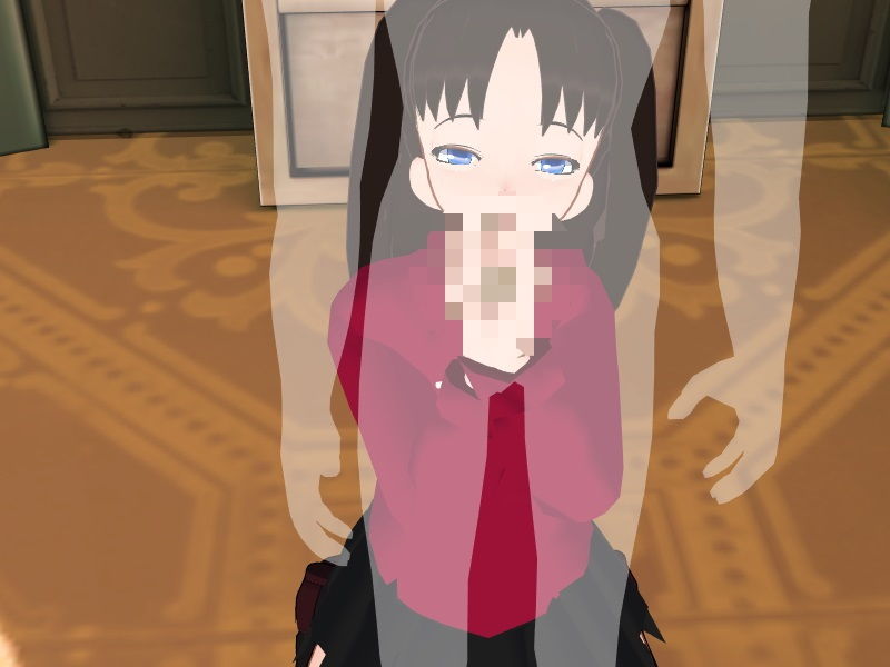 サンプル画像1:遠坂と一日中セックスやりまくりでチ〇コが痛い！(風車F) [d_150764]