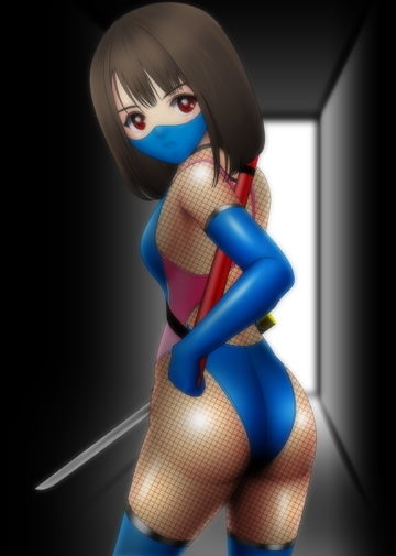 サンプル画像1:二人の少女忍者(NATURALDAYS) [d_151024]