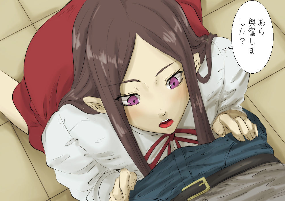 サンプル画像3:図書館の『彼』(yama基地) [d_151185]