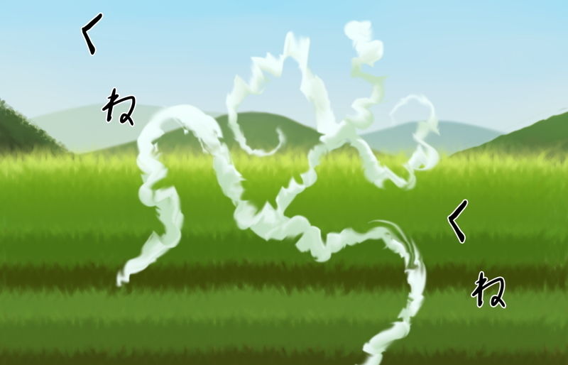 サンプル画像2:悪霊女化！くねくね退治(かんのー食堂) [d_152135]