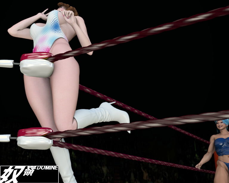 サンプル画像2:アスリートアイドル対決「長身アイドル VS マッスルアイドル」(奴嶺) [d_152320]