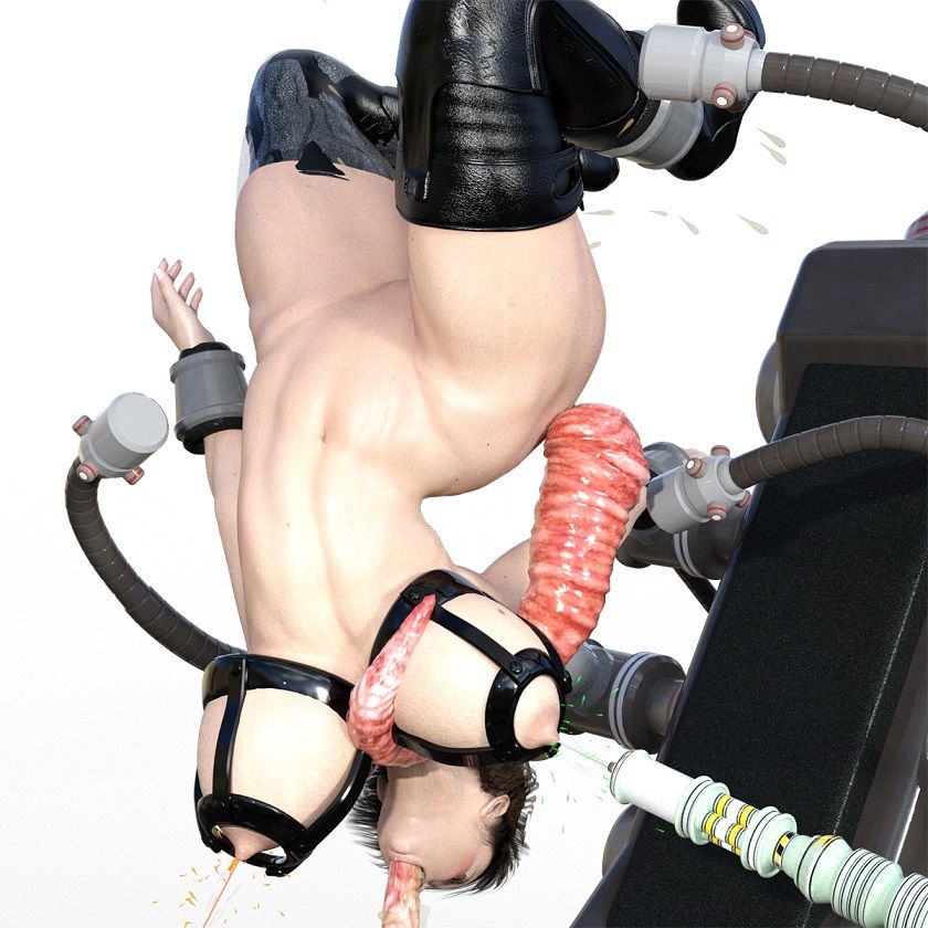 サンプル画像4:筋肉巨乳美女空中遊戯(キンク文庫) [d_152558]