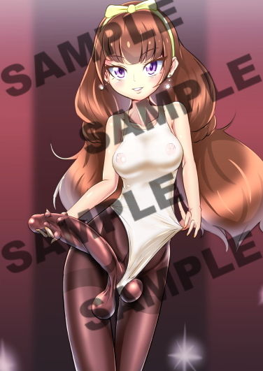 サンプル画像2:ふたなりタイツガールズ(雑菌工業) [d_152813]