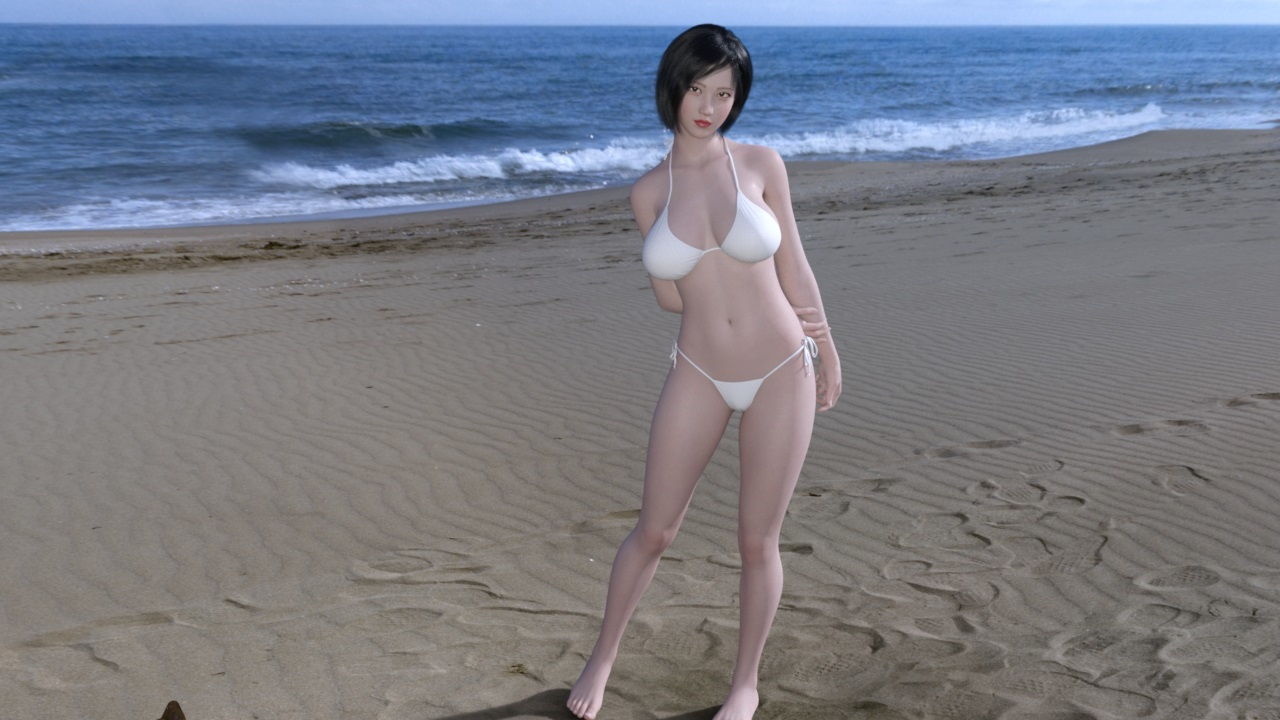 サンプル画像1:不倫相手はグラビアアイドル(Skirtization) [d_152973]