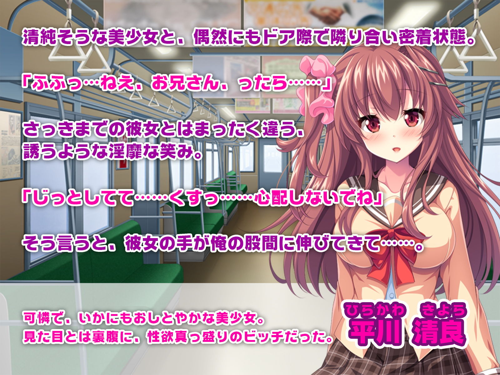 サンプル画像1:ビッチ穴の誘惑 ～清楚系なあの娘が僕のオ◯ホになりました～(どろっぷす！) [d_153348]