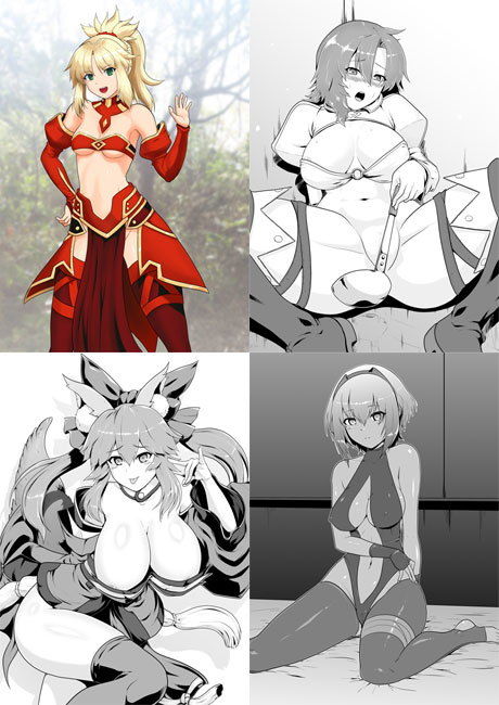 サンプル画像5:FG○同人イラスト集(猫の手工房) [d_153353]