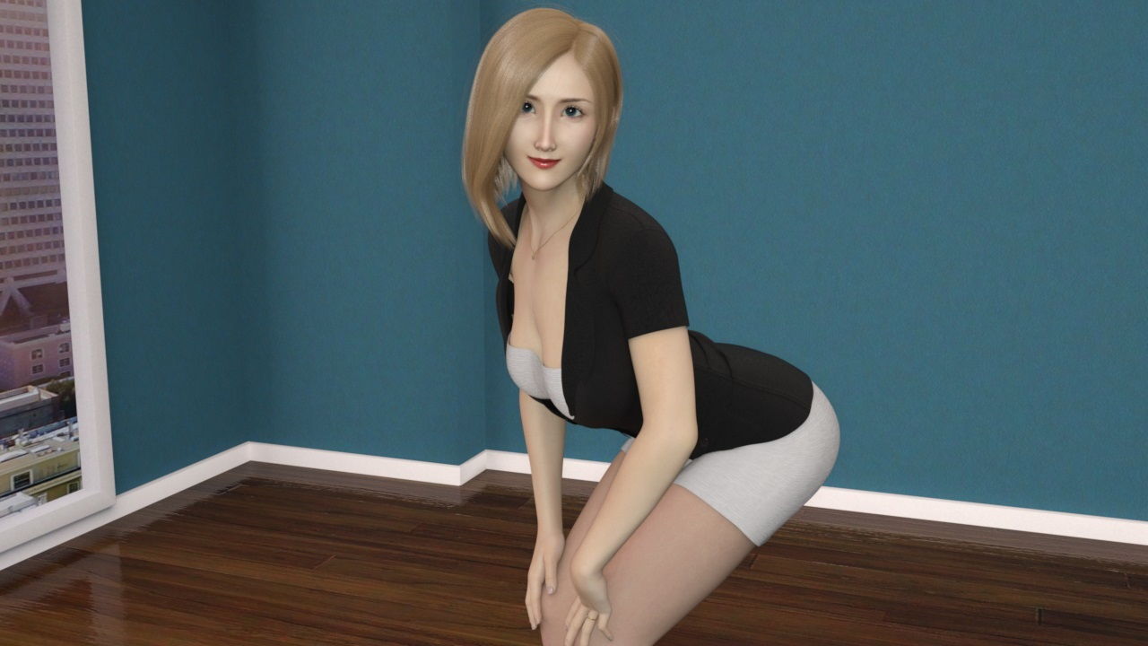 サンプル画像2:不動産レディのお仕事(Skirtization) [d_153551]