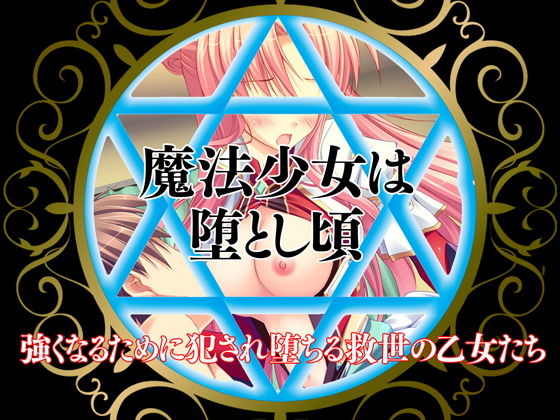 魔法少女は堕とし頃~強くなるために犯され堕ちる救世の乙女たち~のジャケット