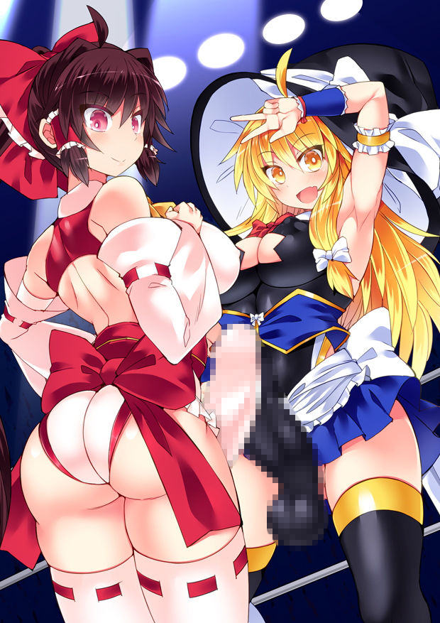 サンプル画像1:幻想郷フタナリチ○ポレスリング番外編CG GFCW EXHIBITION 3 THE ANIMATION(Stapspats) [d_153957]