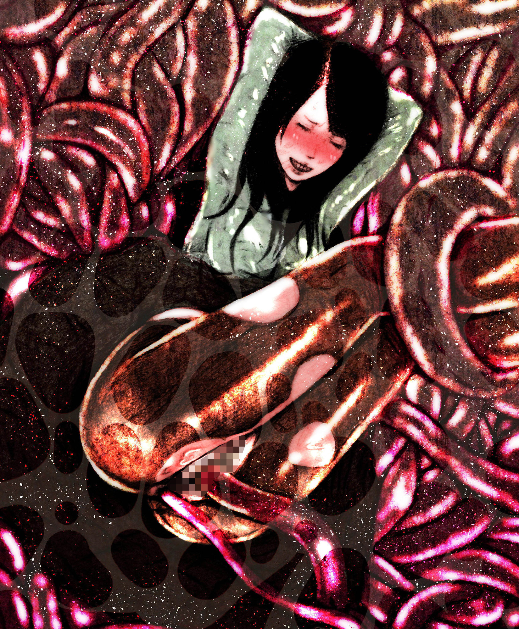 サンプル画像2:ラバーロイド～うさぎさんの素晴らしき日々～CG集(ラビットマスク) [d_154604]