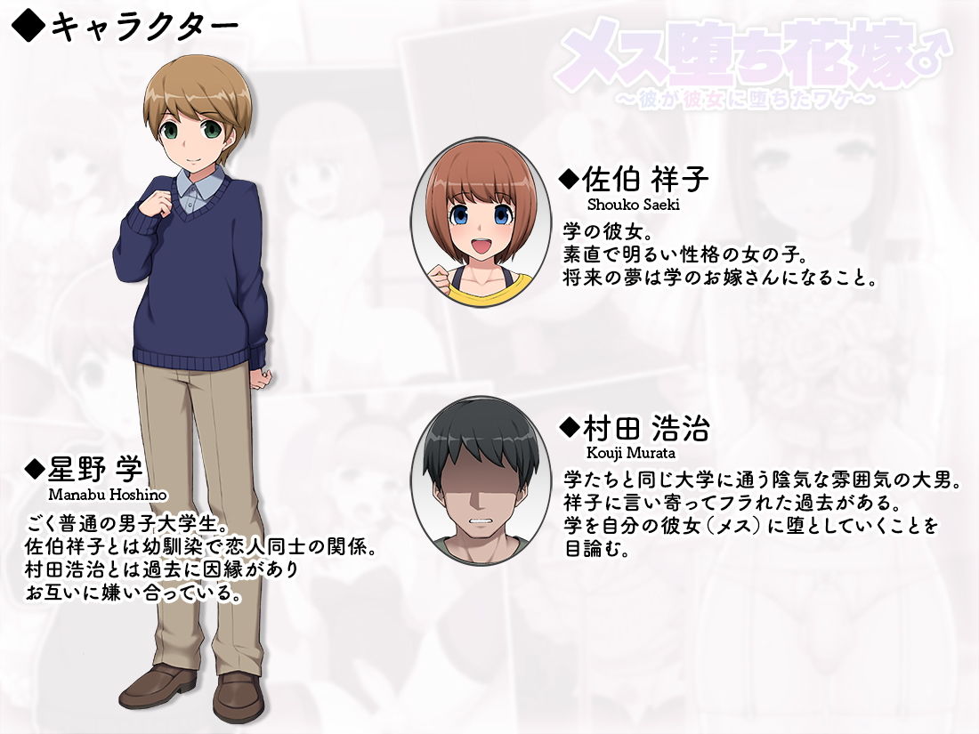 サンプル画像5:メス堕ち花嫁～彼が彼女に堕ちたワケ～(トランス・トリビューン) [d_154934]