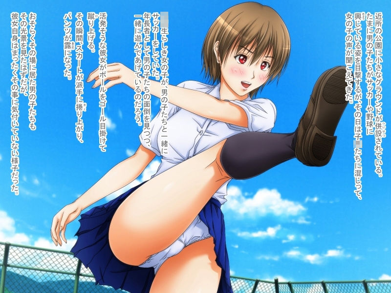 サンプル画像3:パンチラ目撃日誌2(パープルドリーム) [d_155553]