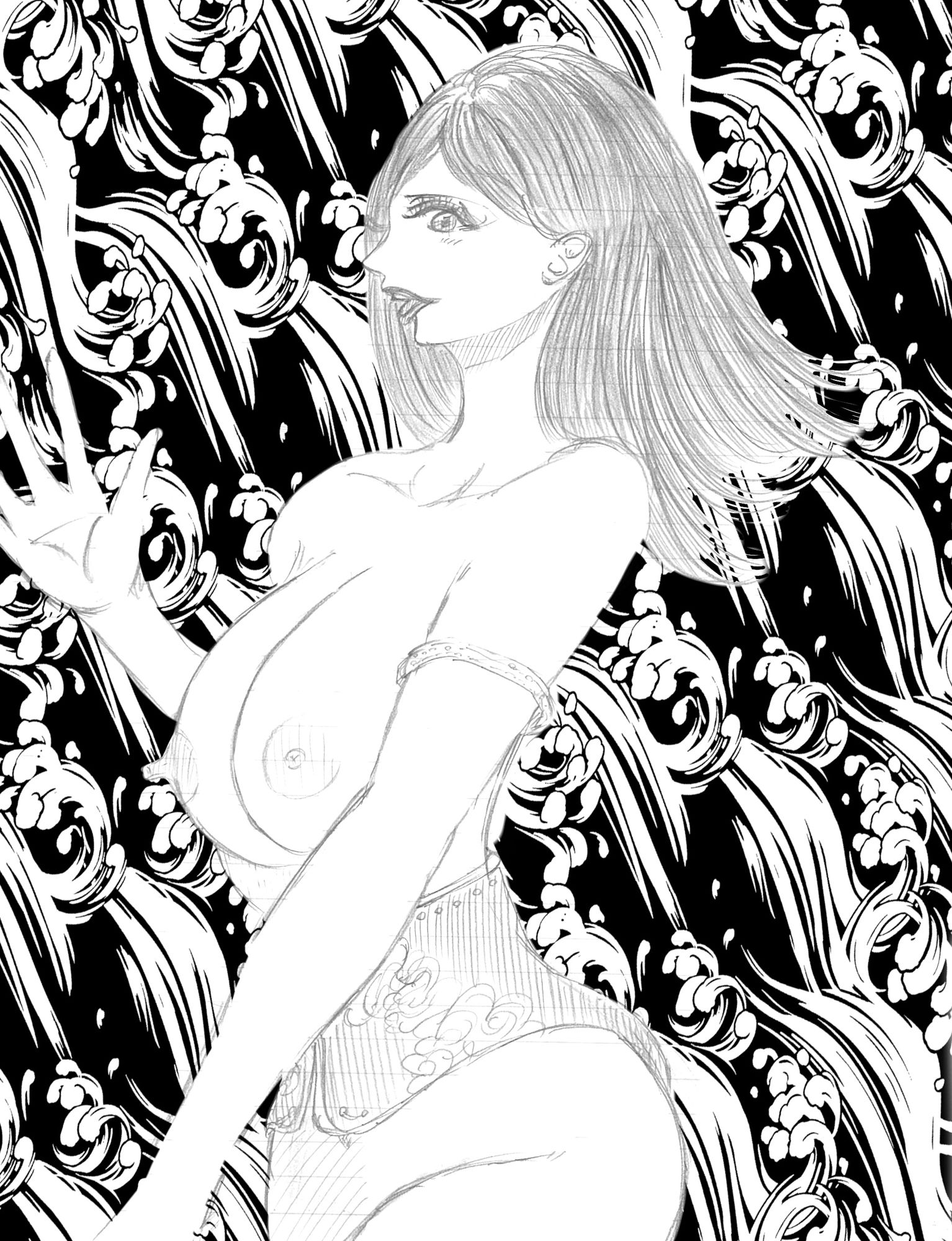 サンプル画像1:ミニイラスト集 業火(ディクリムゾント-ワルス) [d_156009]