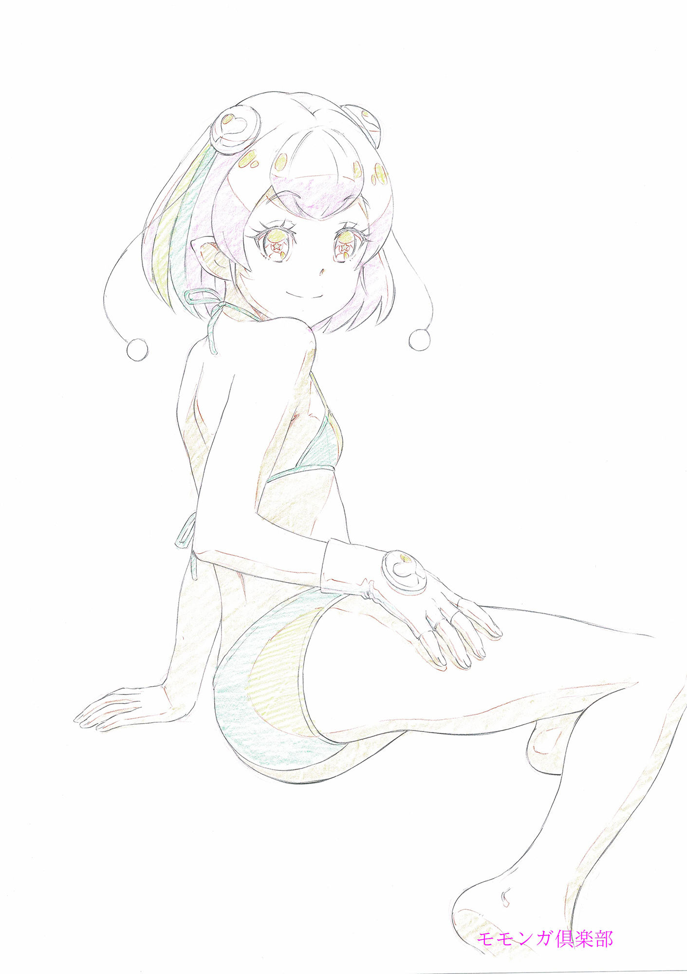 サンプル画像1:アニパロらふ原画集2019A(モモンガ倶楽部) [d_156495]