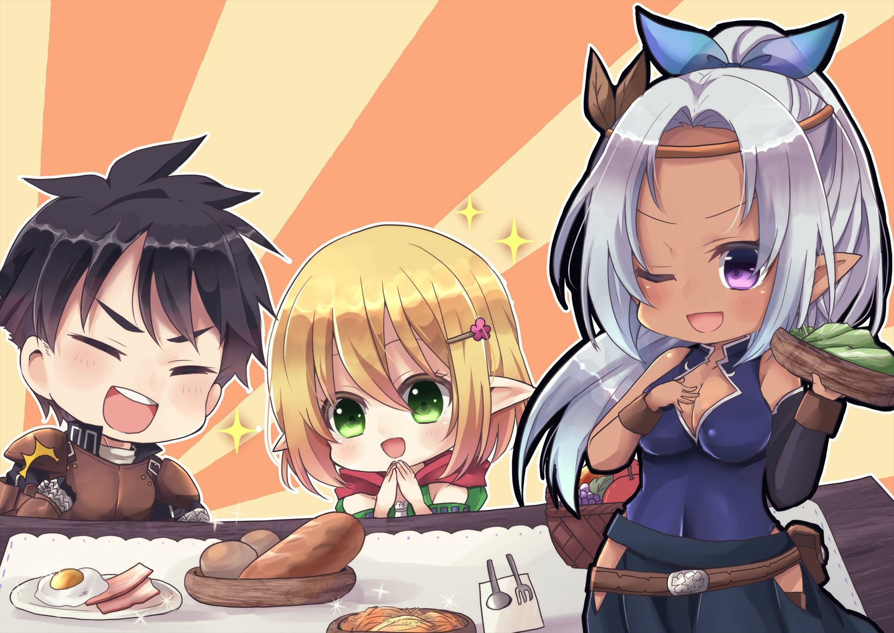 サンプル画像1:ダブル エルフ ファンタジー CG集(EXAMGAMES) [d_156534]