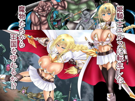 サンプル画像1:姫騎士エルフ転生(星霜待機) [d_157137]