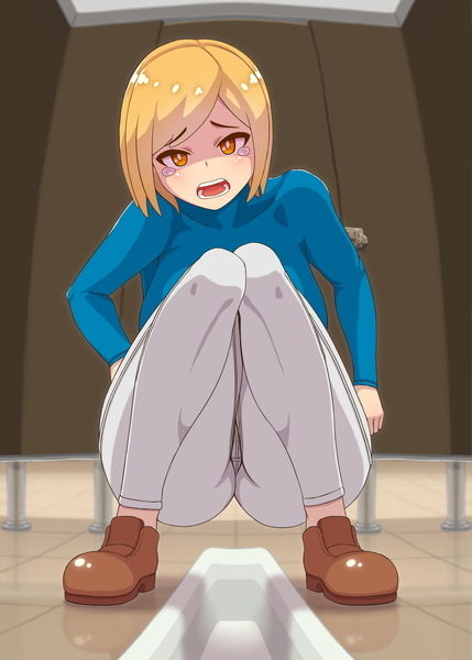 サンプル画像4:女子トイレ観察 10人10糞(かんのー食堂) [d_157444]