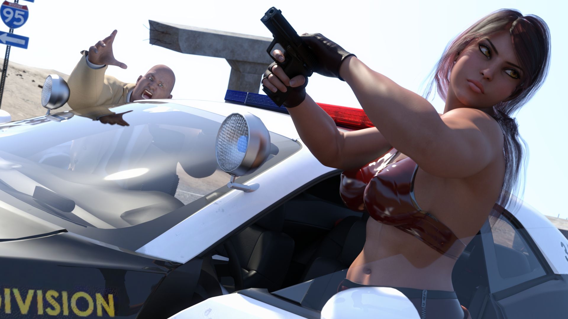 サンプル画像1:腐敗都市～囚われの女刑事グレイス(アイソレッティー) [d_157610]