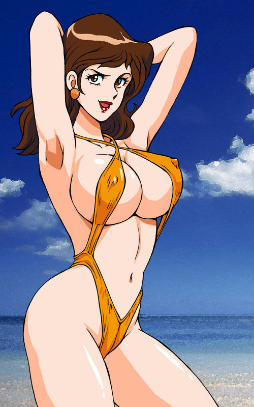 サンプル画像1:不二子のエロ水着カタログ(マカロニ組) [d_157795]