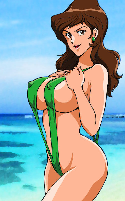 サンプル画像2:不二子のエロ水着カタログ(マカロニ組) [d_157795]