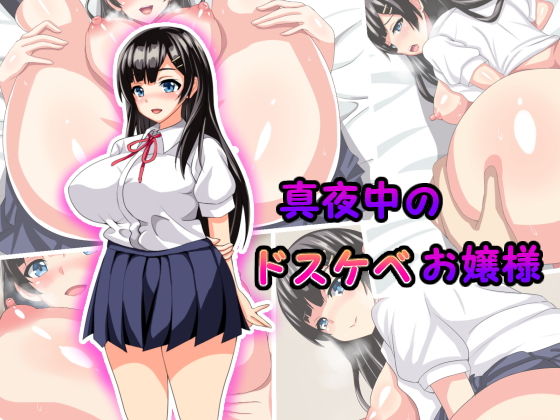 真夜中のドスケベお嬢様のジャケット