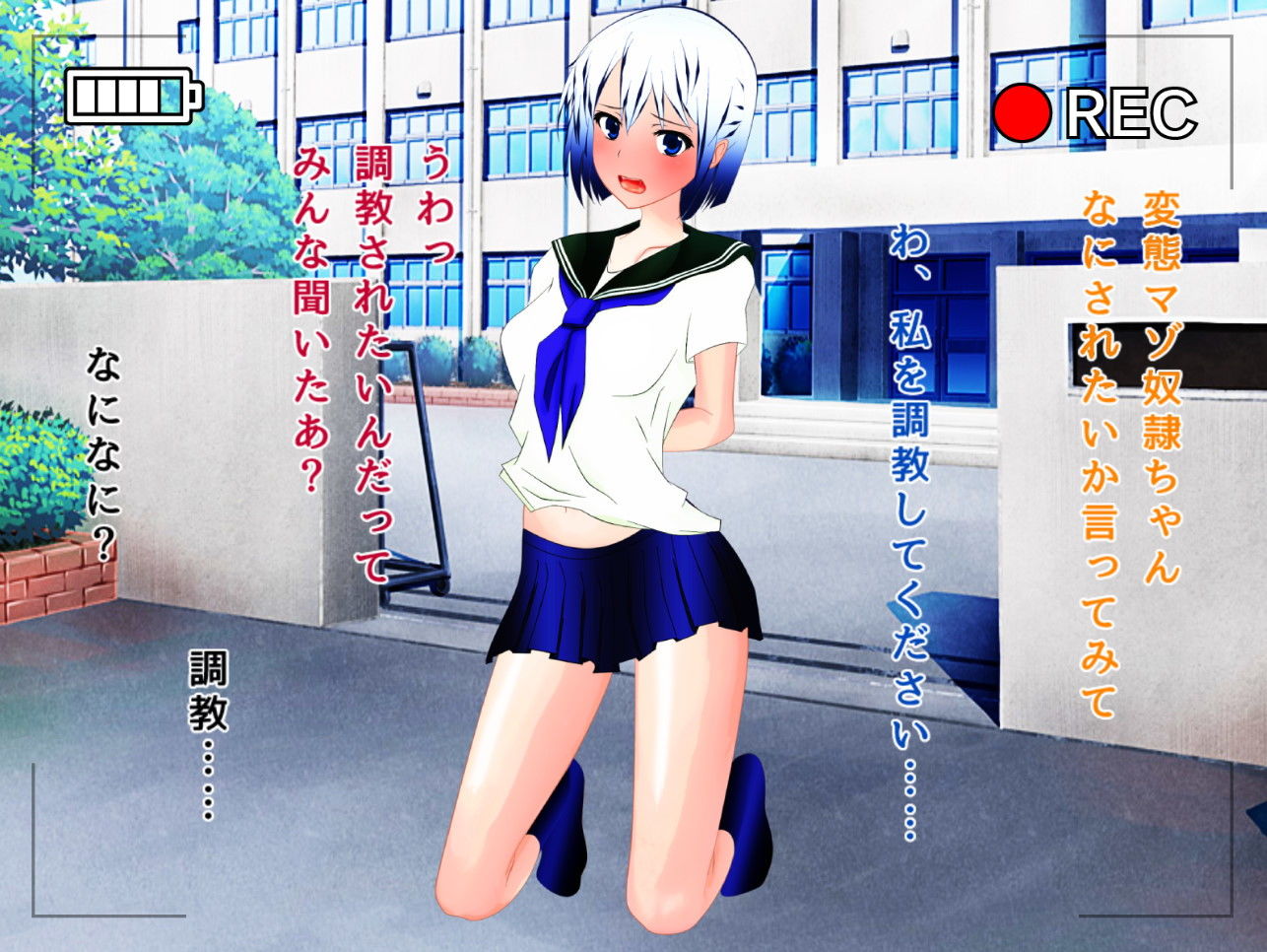 サンプル画像3:性的ないじめで人生が終わったJK(ハードコア001) [d_158760]