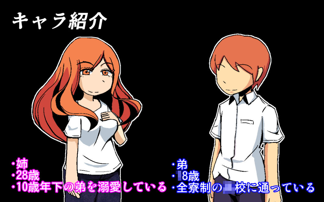 サンプル画像2:久しぶりに帰省したら姉に夜這いされて逆レイプされた話(アンダースロー) [d_160115]