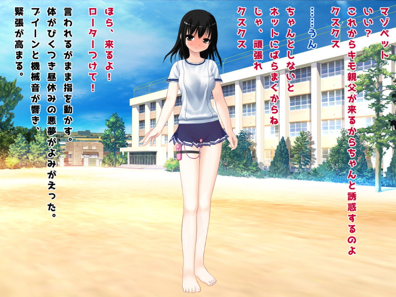 サンプル画像3:転校初日にいじめのターゲットにされたJK(ハードコア001) [d_161124]