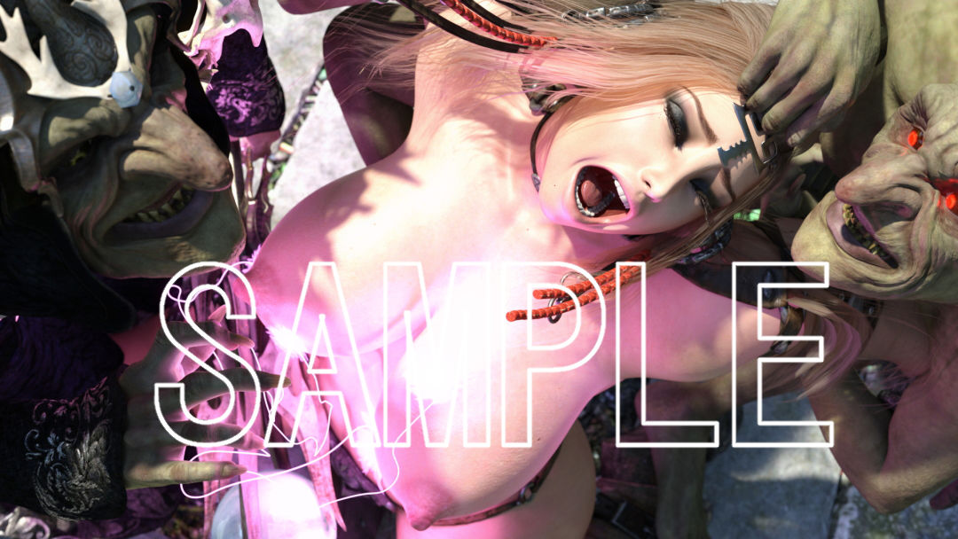 サンプル画像3:剣の女王 ～発情魔法に完全敗北、絶体絶命ゴブ輪姦！～(アイソレッティー) [d_162184]