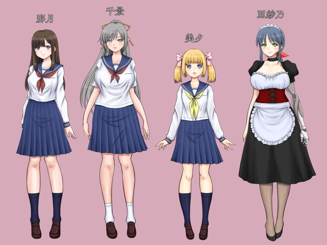 サンプル画像1:田舎に暮らす調律師と4人の少女の物語(タランボ) [d_162549]