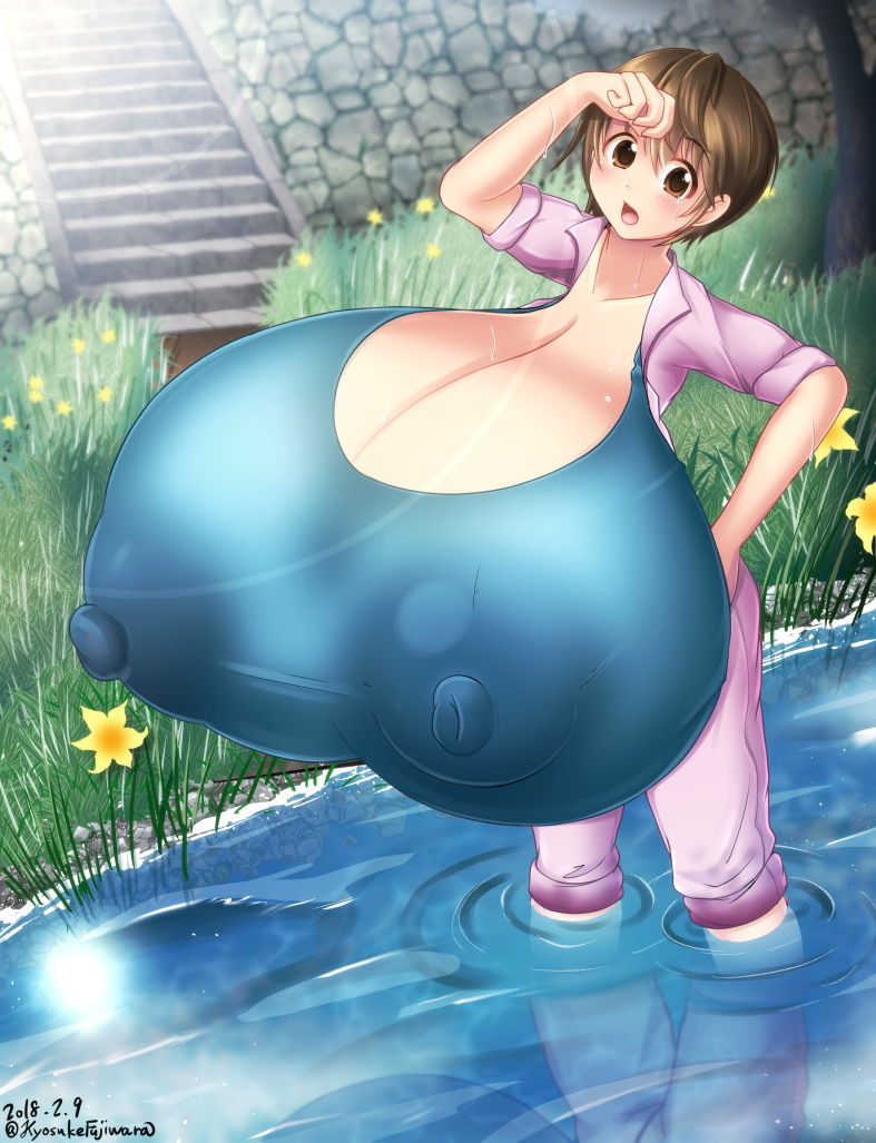 サンプル画像3:どんなに大きく描いてもよい Milk Engineイラスト集2017-2019(Milk Engine) [d_164506]