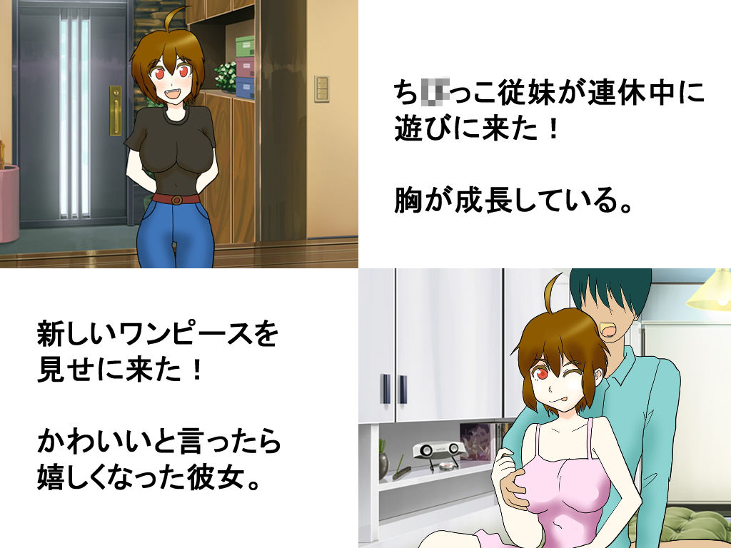 サンプル画像1:巨乳従妹もみじちゃん(とびかげ工房) [d_165534]