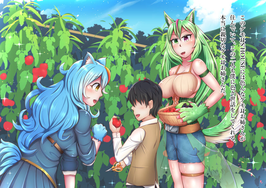 サンプル画像2:僕のケモ耳お姉さん！！2～異世界でケモ耳お姉さん達が甘えさせてくれる……！？～(テスカ・トリポカ) [d_166052]