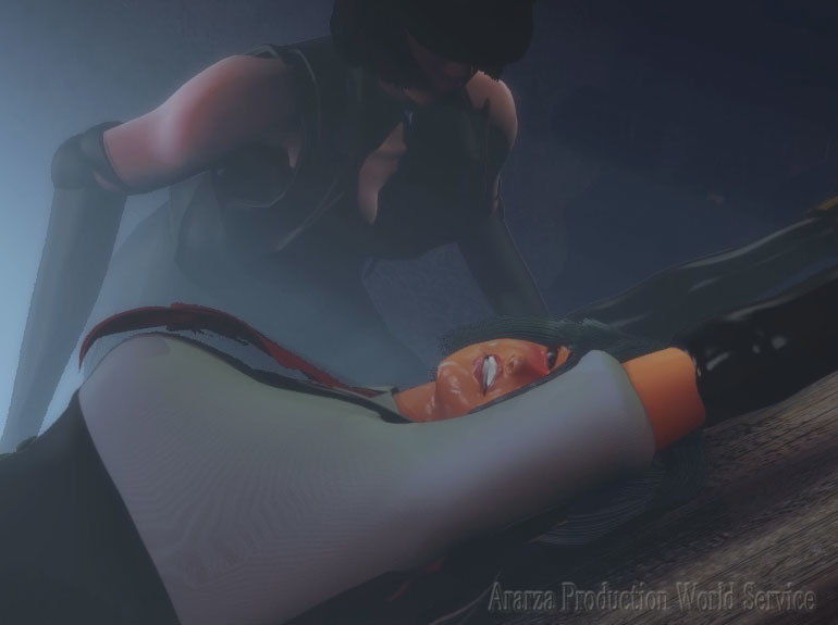 サンプル画像2:Metaphor2 清純ヒロインへの壮絶なクンニ拷問(Ararza) [d_166627]