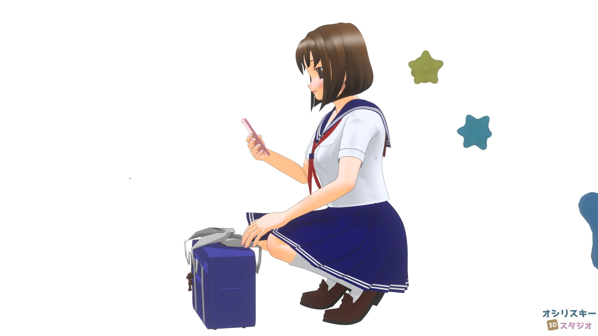 サンプル画像5:パンツ大好き！～桃山純花編～(オシリスキー3Dスタジオ) [d_167313]