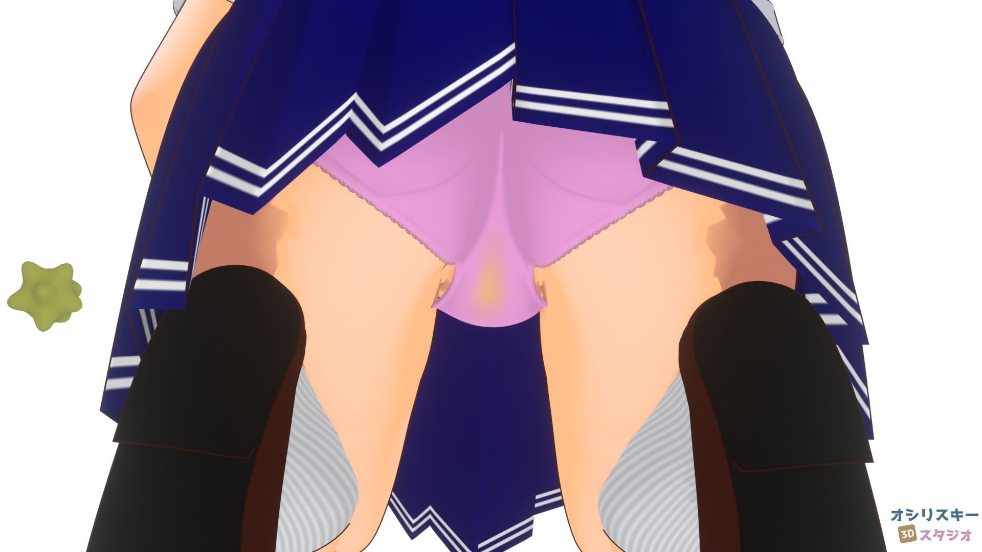 サンプル画像6:パンツ大好き！～桃山純花編～(オシリスキー3Dスタジオ) [d_167313]