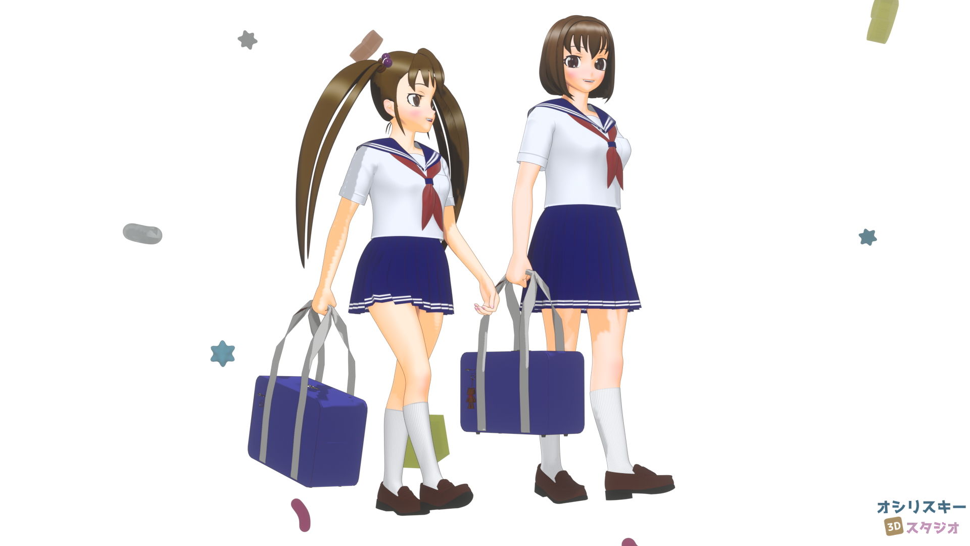 サンプル画像1:パンツ大好き！～黒木雪編～(オシリスキー3Dスタジオ) [d_168427]