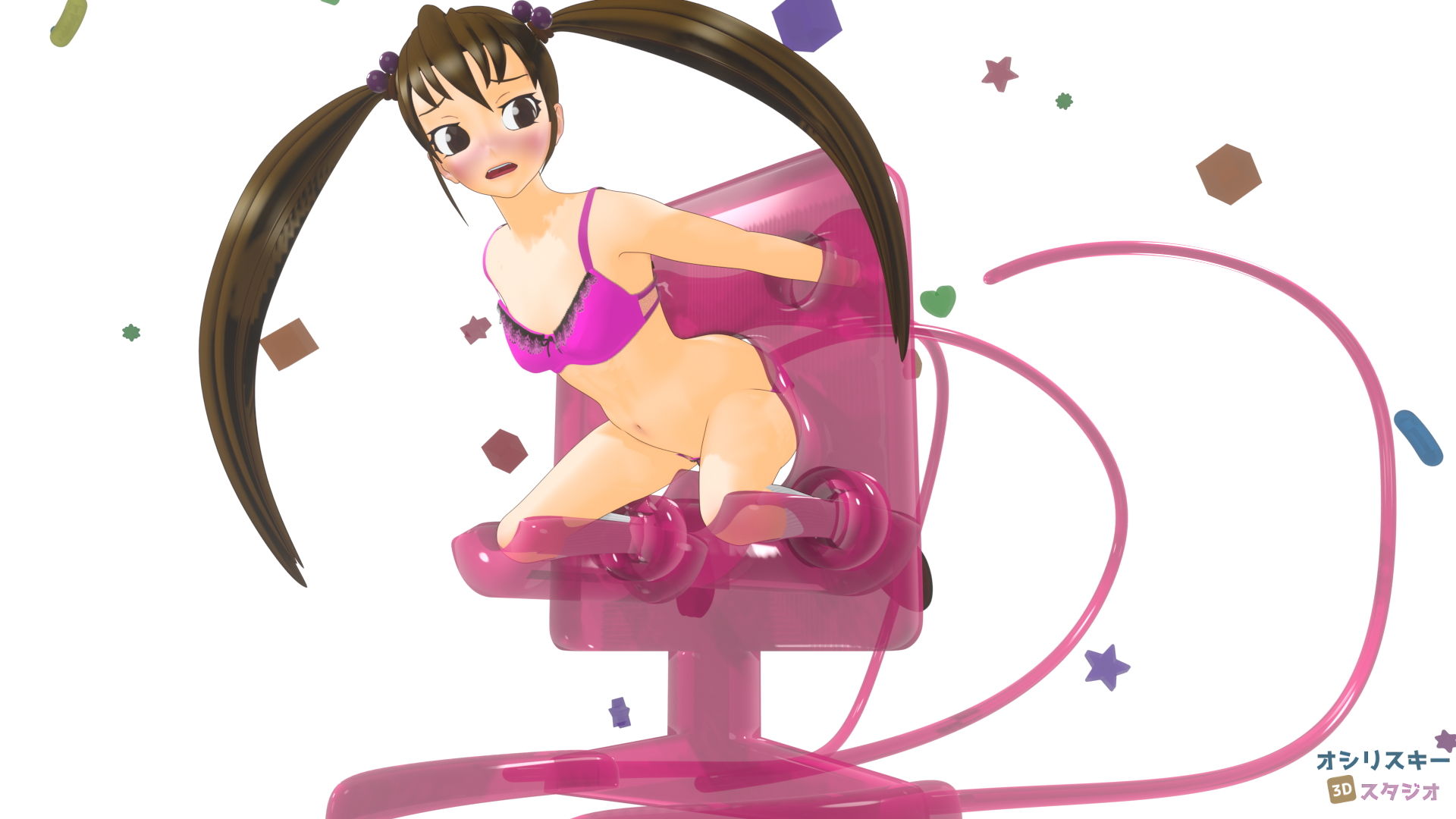 サンプル画像3:パンツ大好き！～黒木雪編～(オシリスキー3Dスタジオ) [d_168427]